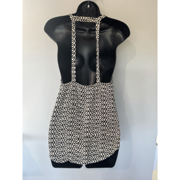 Zara Woman Leopard Print Halter Top Wrap Front Sleeveless Blouse Size M - Picture 4 of 7